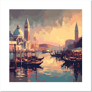 Venice Impressionism Painting Posters and Art